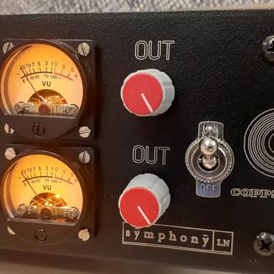 LAST UNIT  Raindirk Symphony LN1 Original Dual Channel British Microphone Preamp + Equalizer imagen 8