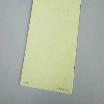 Kustom June 1, 1970 Suggested Retail Price List Booklet, Yellow image 2