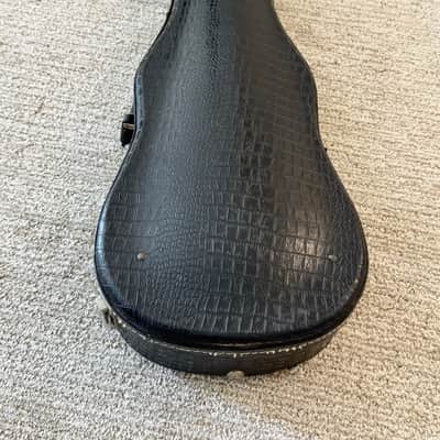 Vintage Violin Case Ess & Ess  Original Faux Alligator Brooklyn  Made in USA image 2
