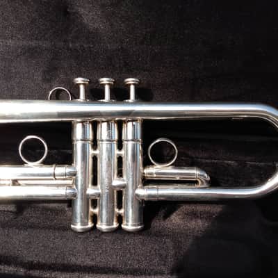 LYNNZHORN PRO .465 BORE LYNN NICHOLSON Bb trumpet - approx. 2019 - Silverplated image 18