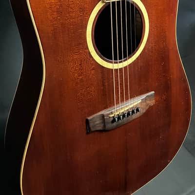 Daion MIJ The '78 Heritage Dreadnought Acoustic Guitar Stained Mahogany w/ OHSC image 5