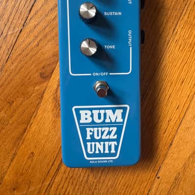 Sola Sound BUM FUZZ UNIT 2019 Blue image 1