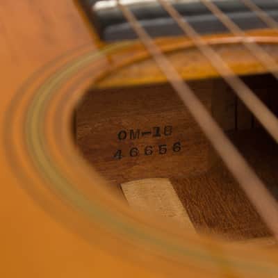 C. F. Martin  OM-18 Flat Top Acoustic Guitar (1931), ser. #46656, black tolex hard shell case. image 16
