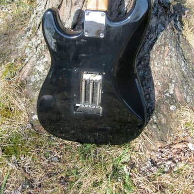 Very Rare Fender Stratocaster Black FN serial Export USA image 6