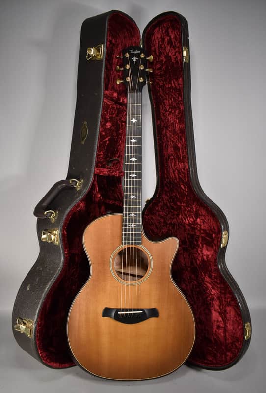 2022 Taylor Builder's Edition 614ce Grand Auditorium Acoustic-Electric Guitar | Wild Honey Burst Finish W/OHSC image 1