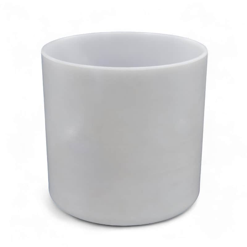 Crystal Tones 7" Palladium Quartz Crystal Singing Bowl (G#4+30) image 1