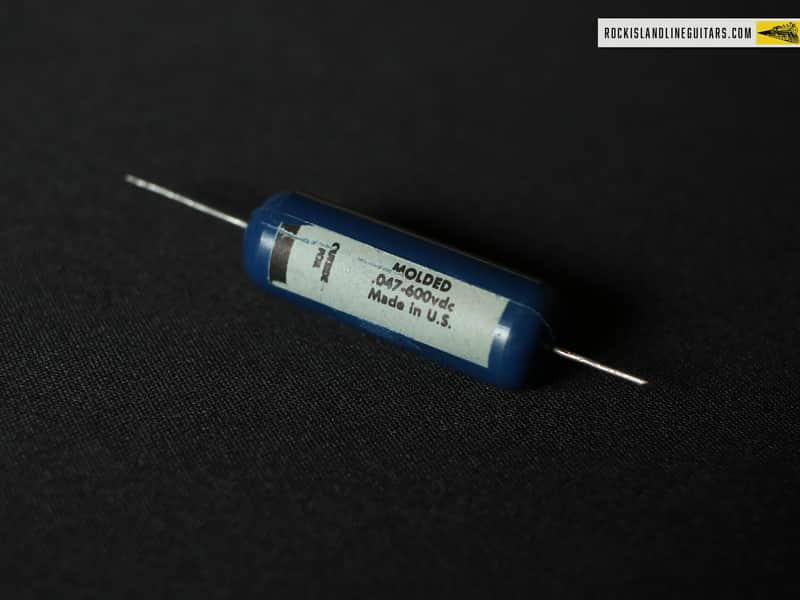Ajax Blue Molded .047 Capacitor