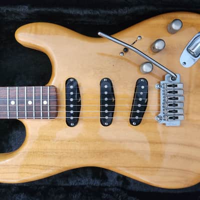 Ron Kirn Custom S 2012 - clear amber nitro, semi-transparent, wood grain fully visible image 5