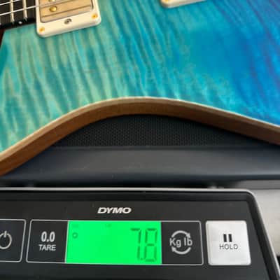 PRS Wood Library Custom 24 Flame Maple 10 Top, Torrified Flamed Maple Neck, Ebony FB - Blue Fade Satin 391905 image 11