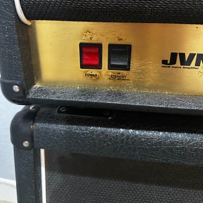 Marshall JVM210H 2-Channel 100-Watt Guitar Amp Head 2008 - Present - Black image 3
