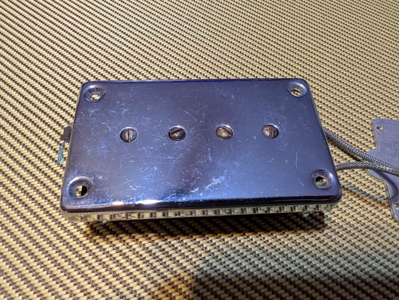 Gibson Mudbucker low impedance 1960s 1970s - Aged Chrome image 1
