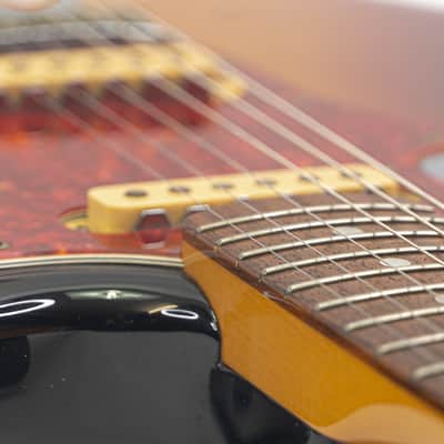 1999–2002 Fender Jaguar JG-66 MIJ Reissue – Sunburst w/ Fender Gig Bag image 14