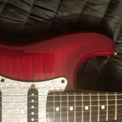 90's Fender MIJ  Foto-Flame RI Stratocaster Free Shipping image 2