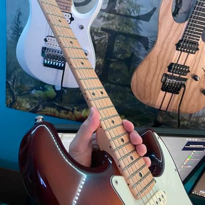 Fender American Deluxe 2015 Honey burst image 2