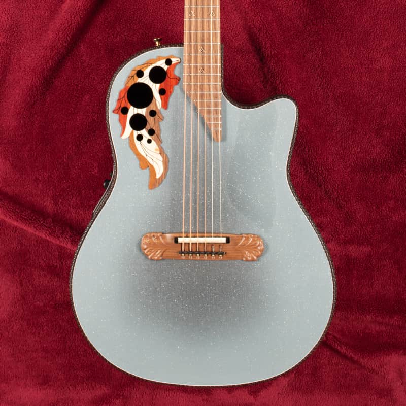 Ovation Adamas 2087GT-8 Deep Contour Bowl Reverse Blue Burst image 1