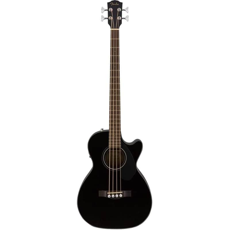 Fender Acoustic Bass Guitar 4-String with Fishman Bass Acoustic Guitar Pickup with Tuner and Equalizer, Classic Design with Rounded Walnut Fingerboard, Mahogany Construction, Spruce Top image 1