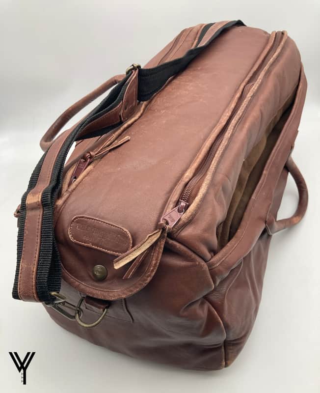The Brasswind (Cronkhite?) Triple Leather Gig Bag - Leather image 1