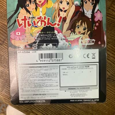 k-on Vox amPlug Azusa Nakano AP-AZUSA Made In Japan image 2