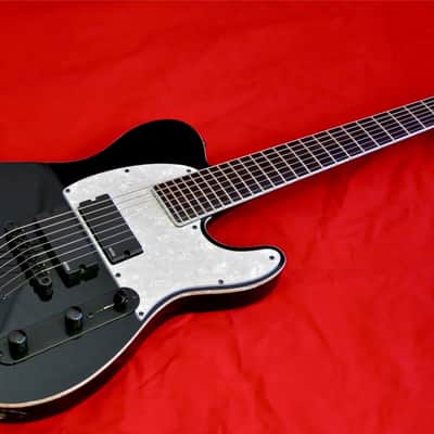 ESP LTD SCT-7B Telecaster baritone 2015 black image 1