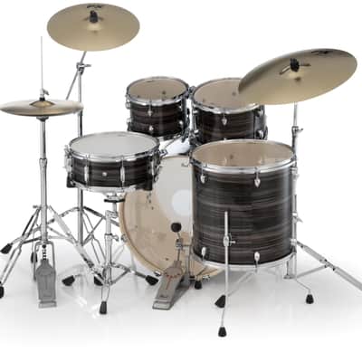 Export 5 Piece Shell Pack 22/16/12/10/14 Metallic Amethyst Twist with Hardware (Cymbals Sold Separately) image 3
