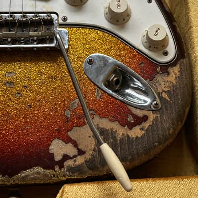 2024 Fender Stratocaster Super Heavy Relic 1965 Sunburst Sparkle Custom Shop image 6