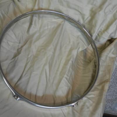13" Ludwig 1960's NIckel over Brass Tom Tom Rim image 1