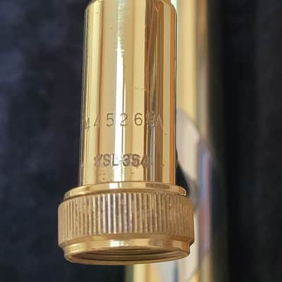 Yamaha Trombone- Model YSL354 - 2026 - Lacquered Brass - Beautiful! image 3