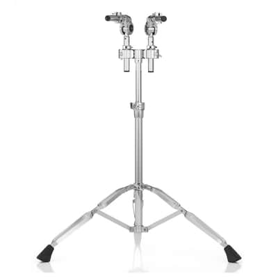 Pearl T1035 Double Tom Stand 2020s - Chrome image 2