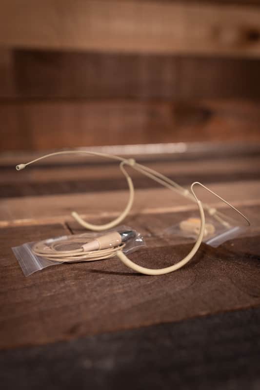 Galaxy Audio HSM8 Headset Microphone, Tan, Audio Technica Cable - Open Box Item image 1