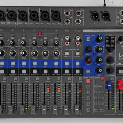 Zoom LiveTrak L-12 Digital Mixer / Recorder 2010s - Grey / Blue image 1