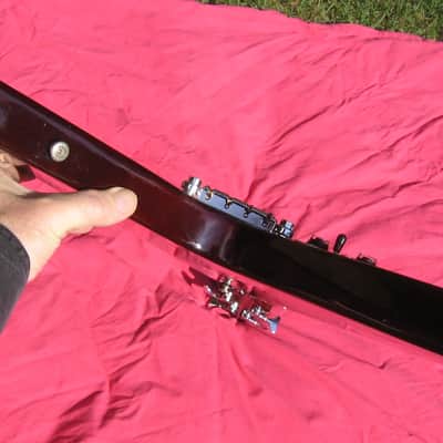 Gibson Epiphone FLYING V BASS GUITAR 1998 BROWN one off custom factory color, 51st & ONLY ONE made! image 6