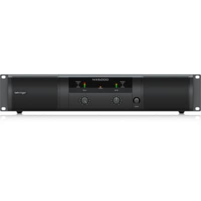 Behringer NX6000 2-Channel 6000W Amplifier with SmartSense Impedance Compensation image 2