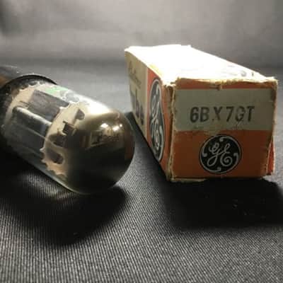 NOS NIB GE 6BX7GT Green Label AUDIO Vacuum Tube VINTAGE USA Tested #E.7481 image 3