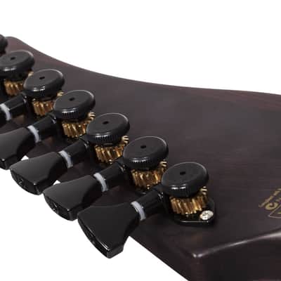 Schecter Reaper-7 Elite Multiscale LH 2185 - Blood Burst (2185) image 12