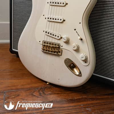 Fender Custom Shop Limited Edition 1956 Stratocaster in White Blonde with a AA Flamed Maple Neck - 2011 image 8
