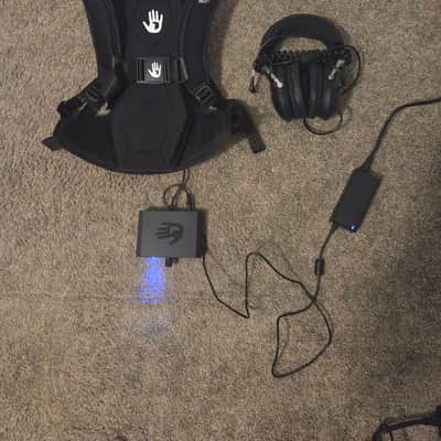 Subpac M2X 2018 - Black - with Koss Headphones, Aux Cord image 9