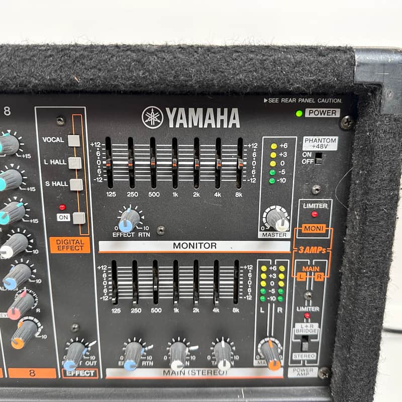 Yamaha EMX860st Powered Mixer 8 Channel | Reverb