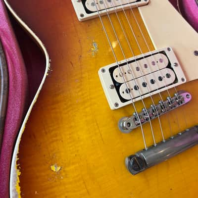 Gibson Les Paul 1957 Murphy Lab Ultra Heavy Aged Refin Burst LE Limited Edition 2026 In Hand Sunburst image 5