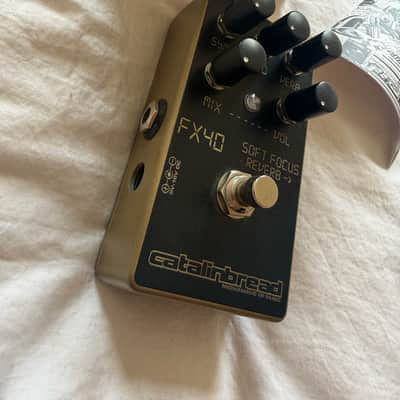 Catalinbread Soft Focus Reverb 2024 Gold / Black - Limited Edition, Great Condition! image 4