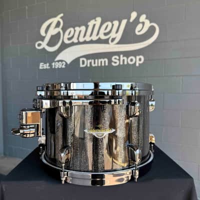~WOW!~ TAMA MA42TZBNSBCS Starclassic Maple 4-Piece 10/12/16/22 Drum Kit Set in Black Clouds & Silver Linings Gloss Lacquer with Black Nickel Hardware image 1