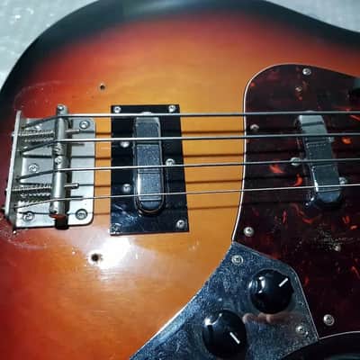 70's JAZZ BASS SUNBURST - RARE PICKUP VERSION - GREAT 60's BEAT SOUND image 6