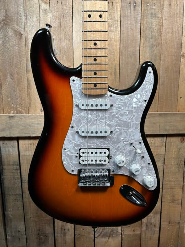 Fender MIM Stratocaster HSS-3 Color Sunburst (Pre-Owned) image 1