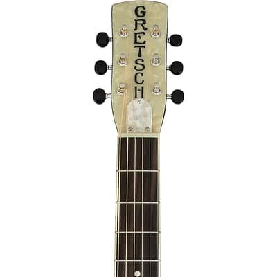 Gretsch Guitars G9220 Bobtail Round-Neck Resonator Guitar, Spider Cone Regular 2-Color Sunburst image 5