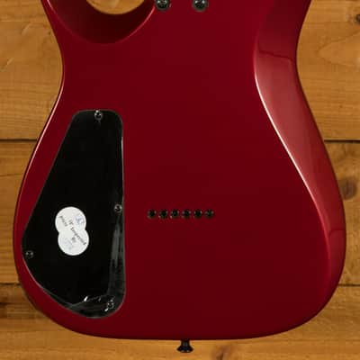 Jackson Misha Mansoor Signature Pro Plus Series Juggernaut HT6 - Ebony - Red Crystal image 4