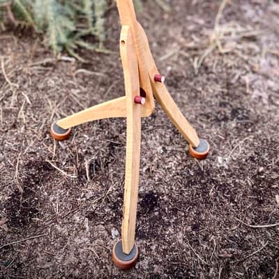 Tresløyd Woodworks Custom Guitar Stand image 3