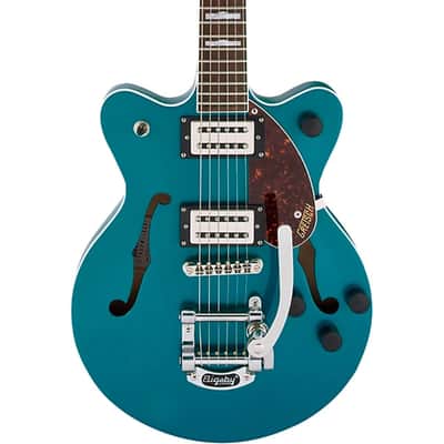 Gretsch Guitars  G2657T Streamliner Center Block Jr. Double-Cut With Bigsby Electric Guitar 2023 -  Ocean Turquoise image 2