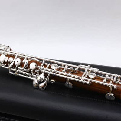 Professional oboe Nice Sound C key Rosewood Body 3rd Octave left F Key image 8