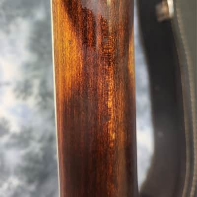 Vintage RARE 1970 Harmony H159 Dreadnought Birch Natural Neck Reset New Strings Pro Setup Original Soft Shell Case image 14
