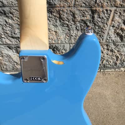 Squier Sonic Mustang HH California Blue (Blemish/Relic) image 5