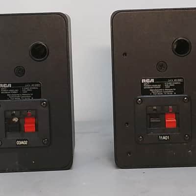 RCA 40-5001 Bookshelf Speakers Passive HiFi Stereo Vintage Home Audio Pair image 3
